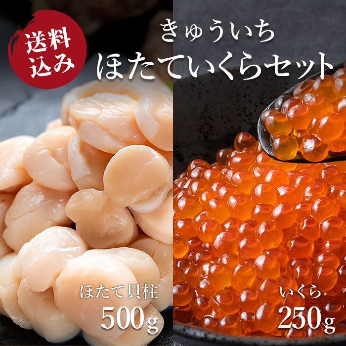 【送料込み】きゅういち ほたていくらセット