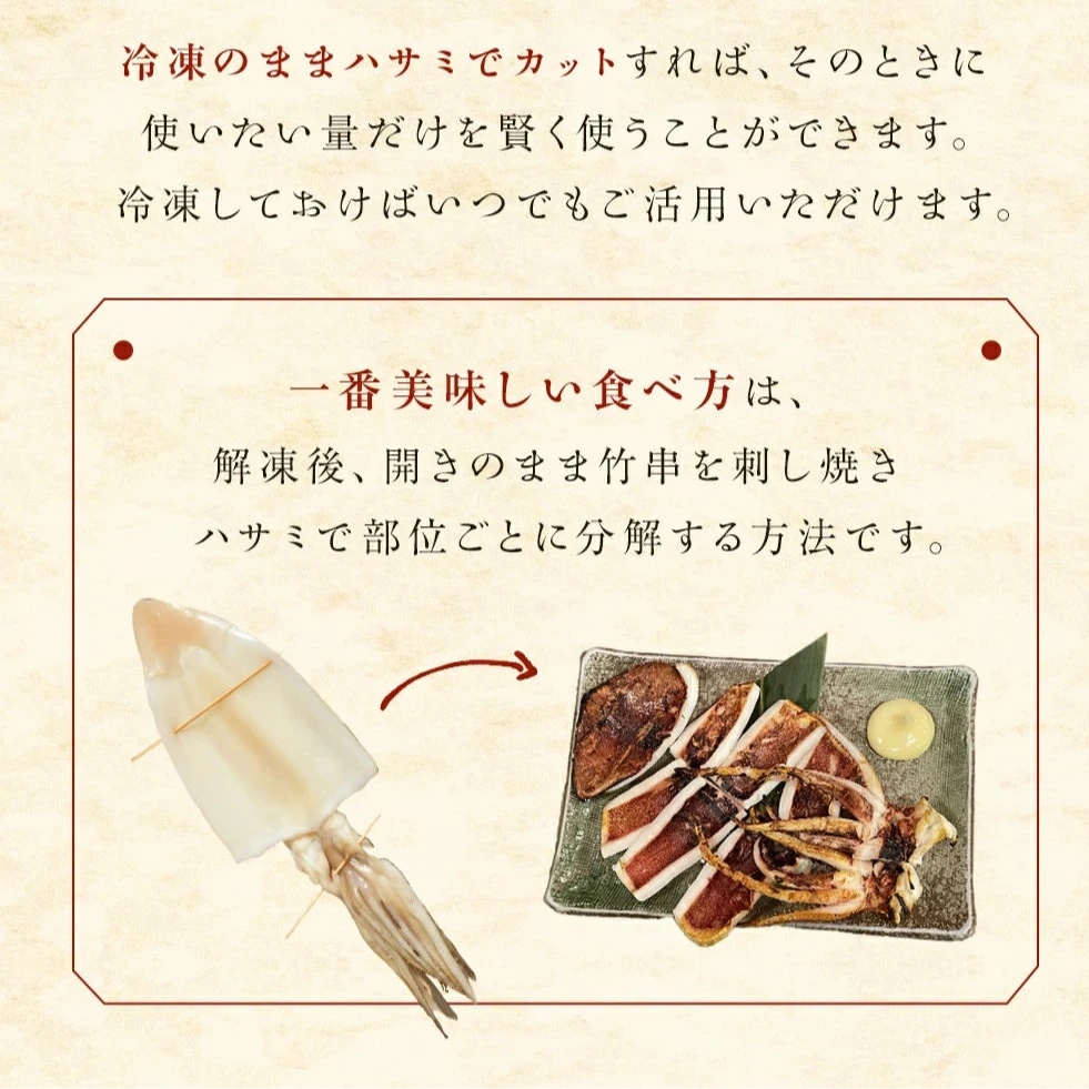 いか一夜干し Lサイズ(150g~200g)6枚入