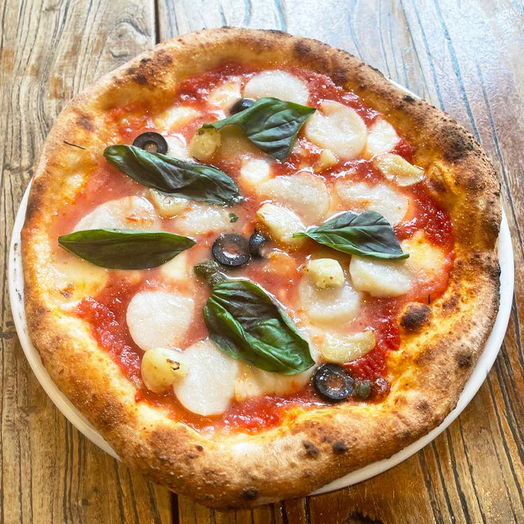 北海道産ホタテピッツァ(マルゲリータ)