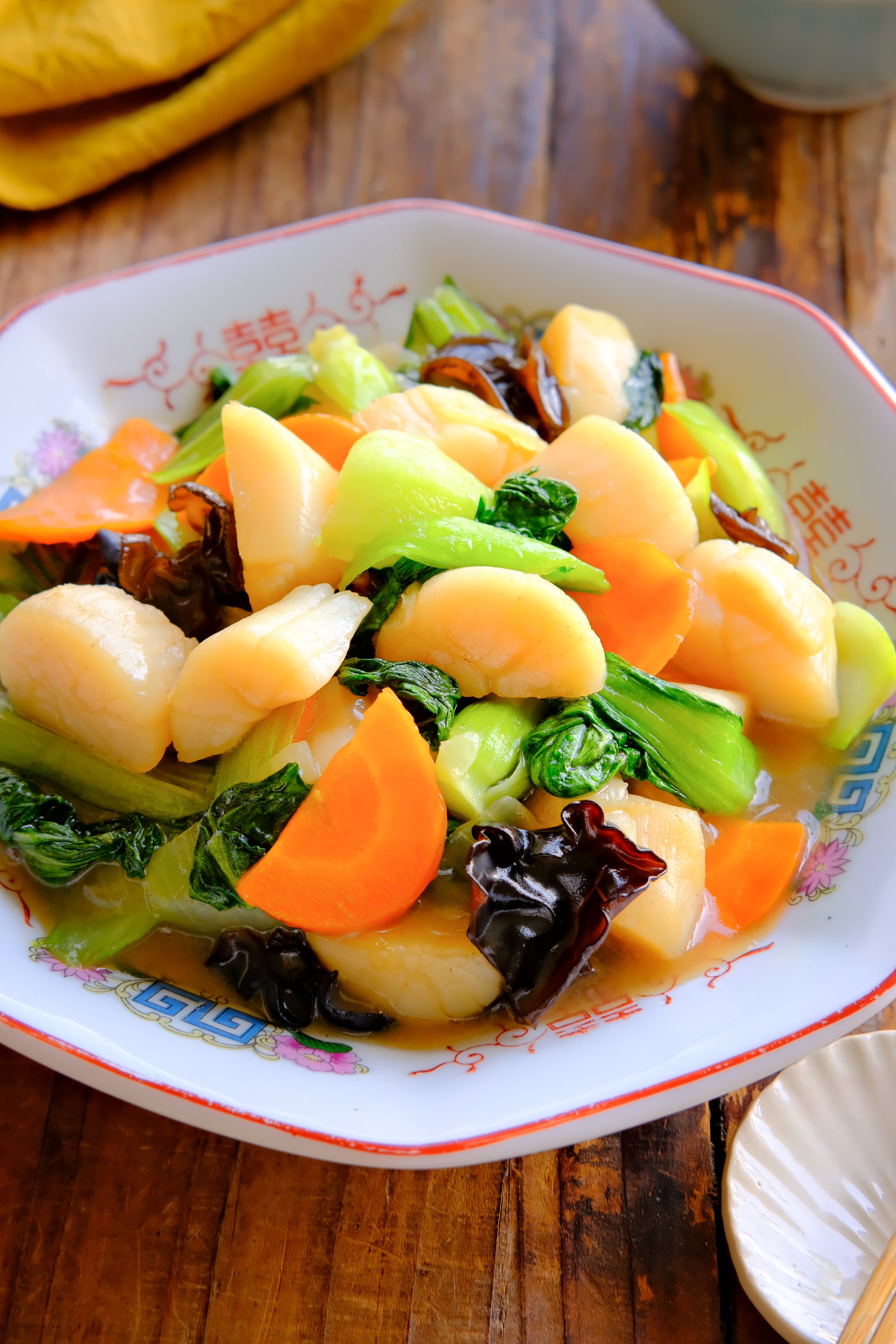 ほたての中華炒め