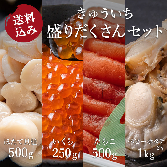 【送料込み】きゅういち 盛りだくさんセット