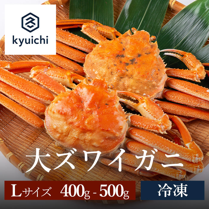 大ズワイガニ　Lサイズ 400～500g 2尾