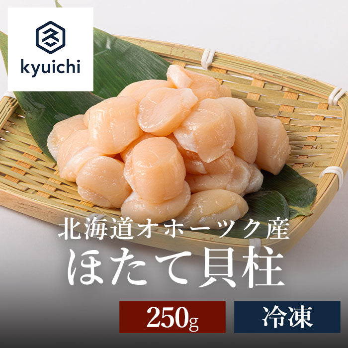 北海道オホーツク産 ほたて貝柱 250g